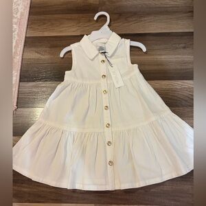 Rachel Zoe White Jean Tank Dress